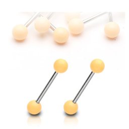 Piercing huidskleur 1.6x16