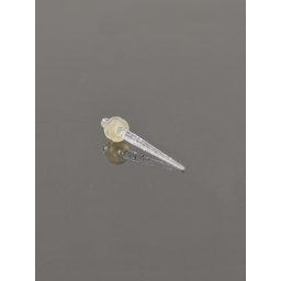 Taper acryl glitter 2 mm - transparant