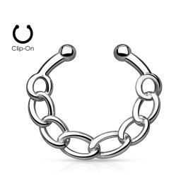 FAKE piercing ketting