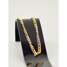 Dunne schakelketting - goud