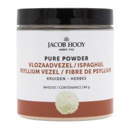 Jacob Hooy Pure Powder Vlozaadvezel Poeder