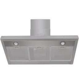 vidaXL Afzuigkap plat 900 mm roestvrij staal