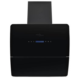 vidaXL Wandafzuigkap 756 m³/u 60 cm roestvrij staal zwart