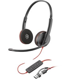 Poly Blackwire 3220 USB-C/A koptelefoon