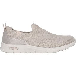 Skechers - maat 37 - Arch Fit Refine 2.0 - Cascade - Dames Instappers - Taupe