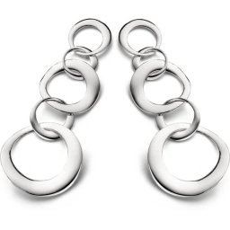 Casa Jewelry Oorhangers Noble - Zilver