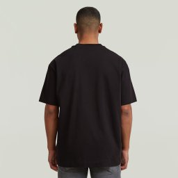 GS-01 Relaxed T-Shirt - Zwart - Heren