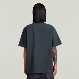 MN Relaxed T-Shirt - Donkerblauw - Heren