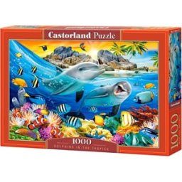 Dolphins in the Tropics Puzzel (1000 stukjes)