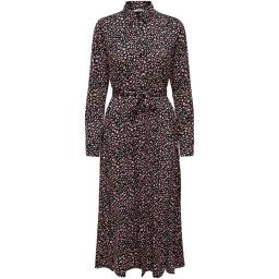 ONLY - Maat M - ONLROSA LIFE L/S MIDI SHIRT DRESS WVN Dames Jurk