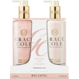 Grace Cole Ginger Lily & Mandarin Pampering Hand Care Duo