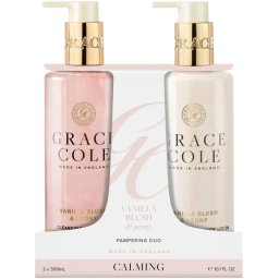Grace Cole vanilla Blush & Peony Pampering Hand Care Duo