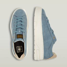 Lhana II Suède Sneakers - Midden blauw - Dames