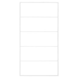 vidaXL Handdoekenrek wit 60x10x116 cm staal