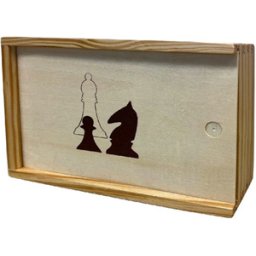 Clown Games - Schaakstukken Hout (6cm)