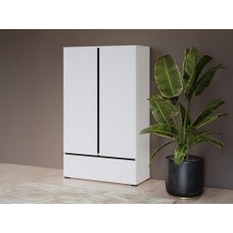 Commode CROSSAIR 2 deuren 1 lade wit