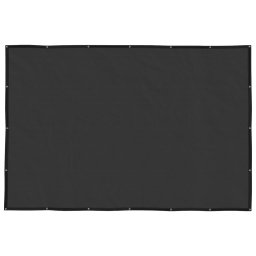 vidaXL Aanhangwagennet 2x3 m HDPE zwart