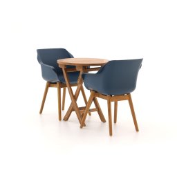 + 15% kassakorting | Hartman Sophie Studio/Preston klaptafel ø65cm balkonset 3-delig - Laagste prijsgarantie!