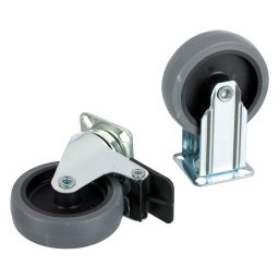 4 rolletjes voor Trixie Gulliver Kattenbench