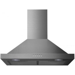 Exquisit KH62-3INOX Schouwkap Grijs