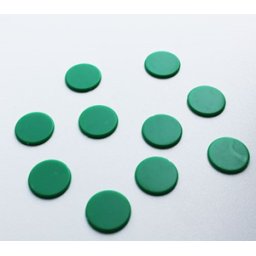 Spel Fiches 22mm Groen (10 stuks)