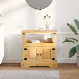 vidaXL Tv-meubel Mexicaans grenenhout Corona-stijl 80x43x78 cm