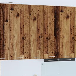 vidaXL Hangkast Oudhout 30 x 31 x 100 cm Bewerkt hout