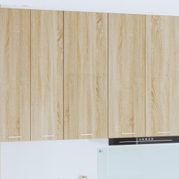 vidaXL Hangkast Sonoma Eiken 40 x 31 x 100 cm Bewerkt hout