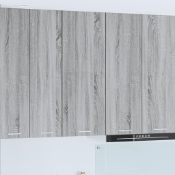 vidaXL Hangkast Grijs Sonoma 40 x 31 x 100 cm Bewerkt hout