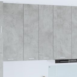 vidaXL Hangkast Beton Grijs 60 x 31 x 100 cm Bewerkt hout