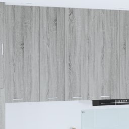 vidaXL Hangkast Grijs Sonoma 60 x 31 x 100 cm Bewerkt hout