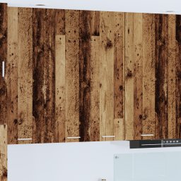 vidaXL Hangkast Oudhout 60 x 31 x 100 cm Bewerkt hout