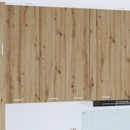 vidaXL Hangkast Artisan Eiken 60 x 31 x 100 cm Bewerkt hout