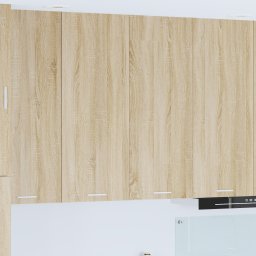 vidaXL Hangkast Sonoma Eiken 80 x 31 x 100 cm Bewerkt hout
