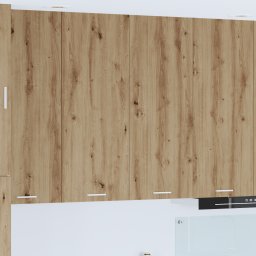 vidaXL Hangkast Artisan Eiken 80 x 31 x 100 cm Bewerkt hout