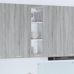 vidaXL Hangkast Grijs Sonoma 40 x 31 x 100 cm Bewerkt hout