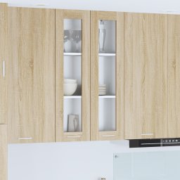 vidaXL Hangkast Sonoma Eiken 60 x 31 x 100 cm Bewerkt hout