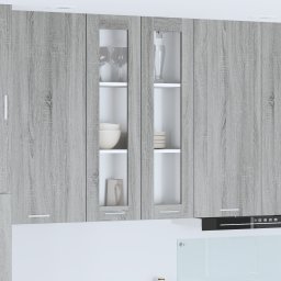 vidaXL Hangkast Grijs Sonoma 60 x 31 x 100 cm Bewerkt hout