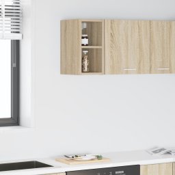 vidaXL Hangkast Sonoma Eiken 20 x 29,5 x 40 cm Bewerkt hout