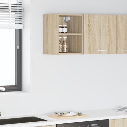 vidaXL Hangkast Sonoma Eiken 30 x 29,5 x 40 cm Bewerkt hout
