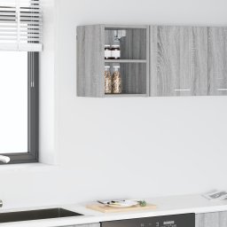 vidaXL Hangkast Grijs Sonoma 30 x 29,5 x 40 cm Bewerkt hout