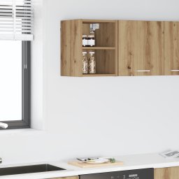 vidaXL Hangkast Artisan Eiken 30 x 29,5 x 40 cm Bewerkt hout