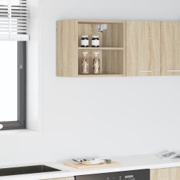 vidaXL Hangkast Sonoma Eiken 40 x 29,5 x 40 cm Bewerkt hout
