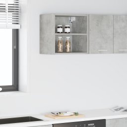 vidaXL Hangkast Beton Grijs 40 x 29,5 x 40 cm Bewerkt hout