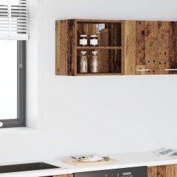 vidaXL Hangkast Oudhout 40 x 29,5 x 40 cm Bewerkt hout