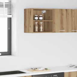 vidaXL Hangkast Artisan Eiken 40 x 29,5 x 40 cm Bewerkt hout