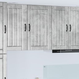 vidaXL Wandkast LUCCA Betongrijs 50 x 31 x 80 cm Bewerkt hout
