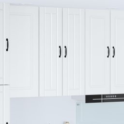 vidaXL Wandkast LUCCA Wit 60 x 31 x 100 cm Bewerkt hout