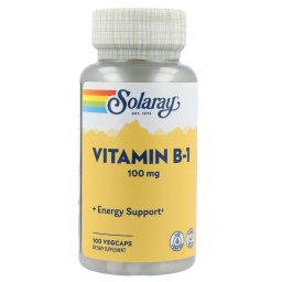 Solaray Vitamine B1 100mg Capsules