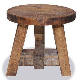 vidaXL Kruk massief mahoniehout